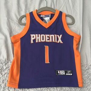 NBA Phoenix Suns Purple Orange Jersey